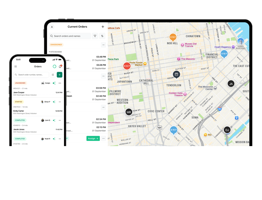 Cleantie product screenshots